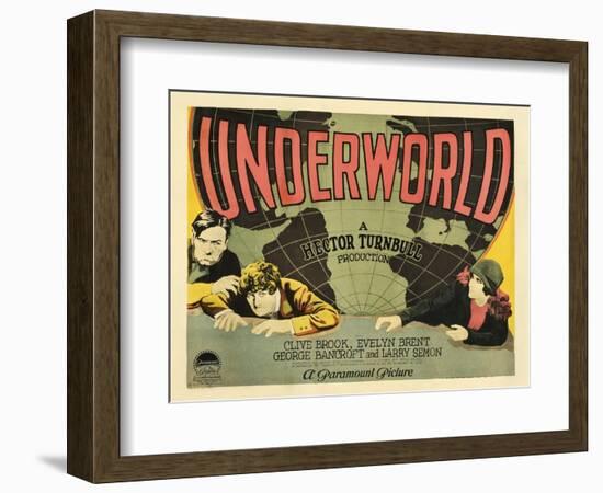 Underworld, 1927-null-Framed Giclee Print