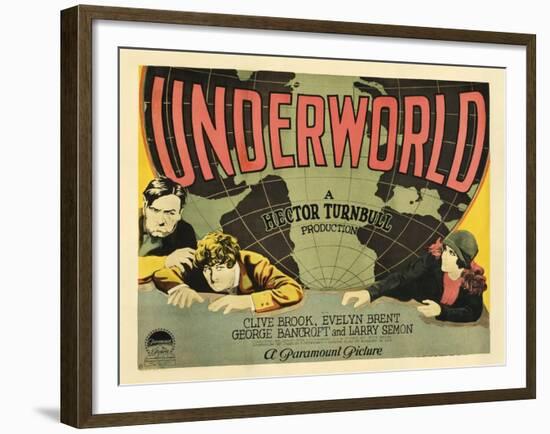 Underworld, 1927-null-Framed Giclee Print