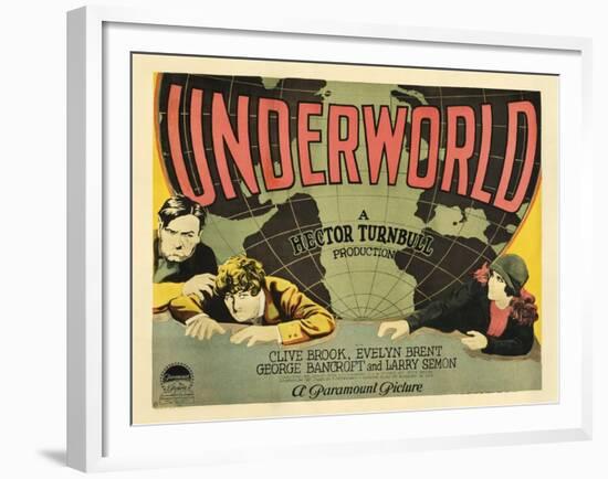 Underworld, 1927-null-Framed Giclee Print