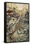 Undine by Friedrich de la Motte Fouqué-Arthur Rackham-Framed Stretched Canvas