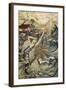 Undine by Friedrich de la Motte Fouqué-Arthur Rackham-Framed Giclee Print