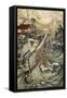 Undine by Friedrich de la Motte Fouqué-Arthur Rackham-Framed Stretched Canvas