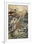 Undine by Friedrich de la Motte Fouqué-Arthur Rackham-Framed Giclee Print