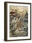 Undine by Friedrich de la Motte Fouqué-Arthur Rackham-Framed Giclee Print