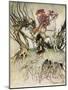 Undine by Friedrich de la Motte Fouqué-Arthur Rackham-Mounted Giclee Print