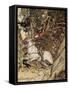 Undine by Friedrich de la Motte Fouqué-Arthur Rackham-Framed Stretched Canvas