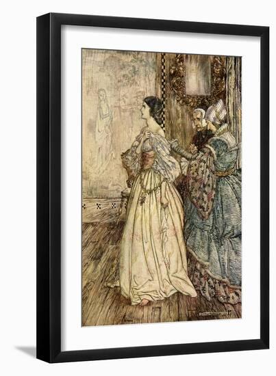 Undine by Friedrich de la Motte Fouqué-Arthur Rackham-Framed Giclee Print