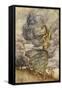 Undine by Friedrich de la Motte Fouqué-Arthur Rackham-Framed Stretched Canvas