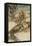 Undine by Friedrich de la Motte Fouqué-Arthur Rackham-Framed Stretched Canvas