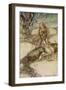 Undine by Friedrich de la Motte Fouqué-Arthur Rackham-Framed Giclee Print