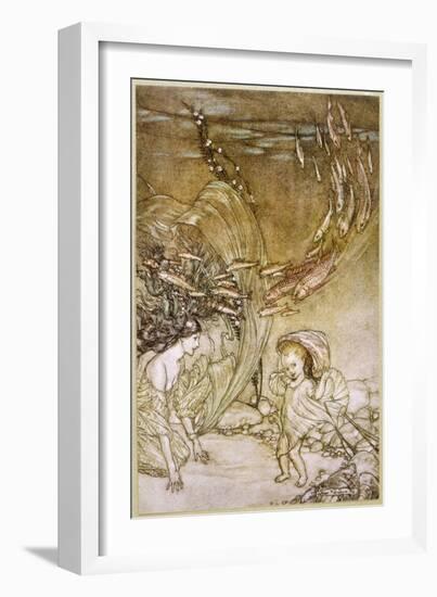 Undine, De La Motte-null-Framed Art Print