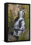 Undine Falls, Yellowstone National Park, Wyoming-Adam Jones-Framed Stretched Canvas