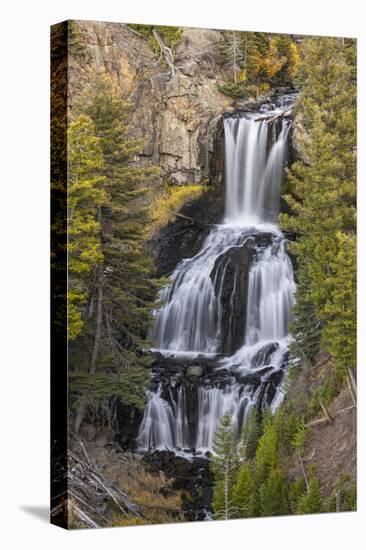 Undine Falls, Yellowstone National Park, Wyoming-Adam Jones-Stretched Canvas