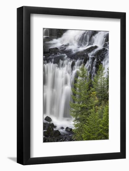Undine Falls, Yellowstone National Park, Wyoming-Adam Jones-Framed Photographic Print