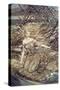 Undine, Illustration from the Book by Baron Friedrich de la Motte Fouque-Arthur Rackham-Stretched Canvas