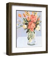 Undone Arrangement II-Victoria Borges-Framed Art Print