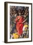 Undressing Christ-El Greco-Framed Art Print