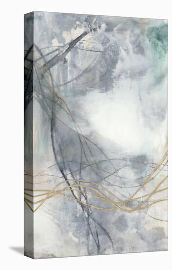 Undulating Oro II-Jennifer Goldberger-Stretched Canvas