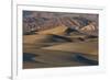 Undulating Sand Dunes of Death Valley in Golden Light-Sheila Haddad-Framed Photographic Print