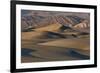 Undulating Sand Dunes of Death Valley in Golden Light-Sheila Haddad-Framed Photographic Print