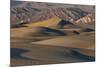 Undulating Sand Dunes of Death Valley in Golden Light-Sheila Haddad-Mounted Photographic Print