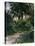 Une Allee dans le Jardin de Rueil-Edouard Manet-Stretched Canvas