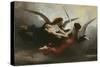 Une Âme Au Ciel (A Soul in Heaven), 1878-William Adolphe Bouguereau-Stretched Canvas
