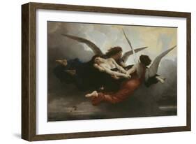 Une Âme Au Ciel (A Soul in Heaven), 1878-William Adolphe Bouguereau-Framed Giclee Print