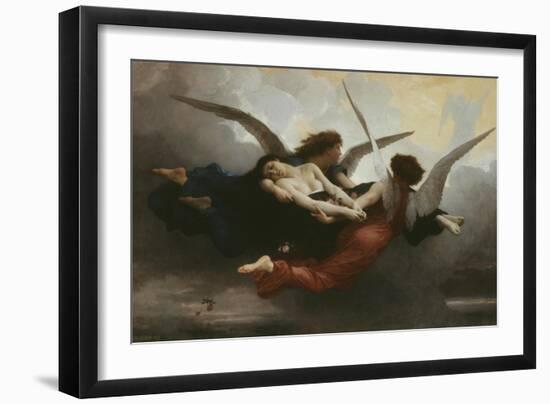 Une Âme Au Ciel (A Soul in Heaven), 1878-William Adolphe Bouguereau-Framed Premium Giclee Print