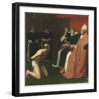 Une amende honorable-Alphonse Legros-Framed Giclee Print