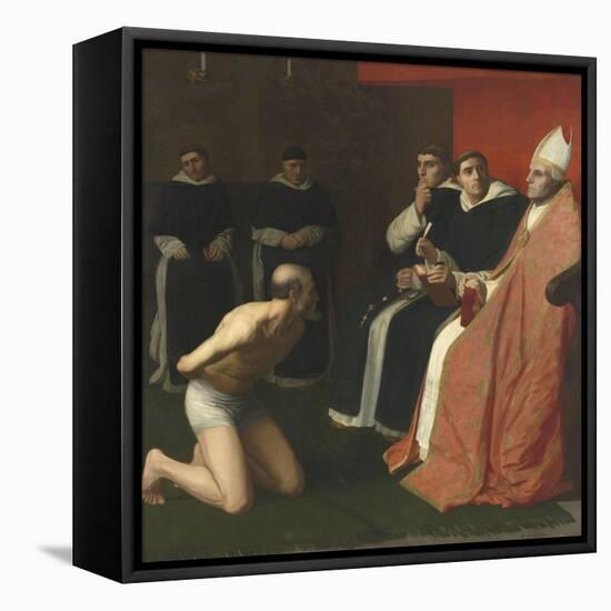 Une amende honorable-Alphonse Legros-Framed Stretched Canvas