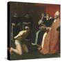 Une amende honorable-Alphonse Legros-Stretched Canvas