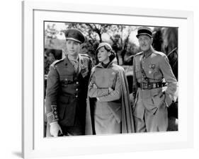 Une belle blonde SUZY by GeorgeFitzmaurice with Franchot Tone, Inez Courtney and Lewis Stone, 1936 -null-Framed Photo