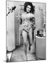 Une Belle Tigresse ZEE & CO by Brian Hutton with Elizabeth Taylor, 1972 (b/w photo)-null-Mounted Photo