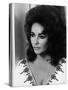 Une Belle Tigresse ZEE & CO by Brian Hutton with Elizabeth Taylor, 1972 (b/w photo)-null-Stretched Canvas