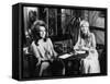 Une Belle Tigresse ZEE & CO by Brian Hutton with Elizabeth Taylor and Susannah York, 1972 (b/w phot-null-Framed Stretched Canvas