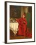 Une Bonne Bouteille, or a Good Bottle, 1880S-Andrea Landini-Framed Giclee Print