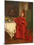 Une Bonne Bouteille, or a Good Bottle, 1880S-Andrea Landini-Mounted Giclee Print