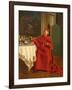 Une Bonne Bouteille, or a Good Bottle, 1880S-Andrea Landini-Framed Giclee Print