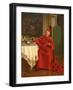 Une Bonne Bouteille, or a Good Bottle, 1880S-Andrea Landini-Framed Giclee Print