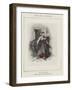 Une Citoyenne, Preposee a La Garde De La Rue De Lille, Faubourg St-Germain-Charles Albert d'Arnoux Bertall-Framed Giclee Print