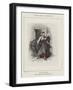 Une Citoyenne, Preposee a La Garde De La Rue De Lille, Faubourg St-Germain-Charles Albert d'Arnoux Bertall-Framed Giclee Print