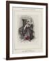 Une Citoyenne, Preposee a La Garde De La Rue De Lille, Faubourg St-Germain-Charles Albert d'Arnoux Bertall-Framed Giclee Print