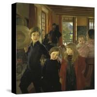 Une Famille Ou La Famille de L'Artiste-Albert Besnard-Stretched Canvas