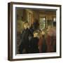 Une Famille Ou La Famille de L'Artiste-Albert Besnard-Framed Giclee Print