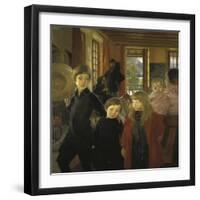 Une Famille Ou La Famille de L'Artiste-Albert Besnard-Framed Giclee Print