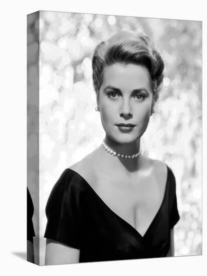 Une Fille by Province THE COUNTRY GIRL by George Seaton with Grace Kelly, 1954 (b/w photo)-null-Stretched Canvas