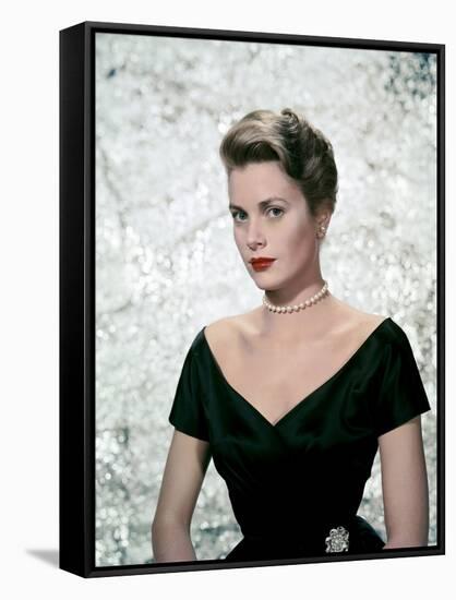 Une Fille by Province THE COUNTRY GIRL by George Seaton with Grace Kelly, 1954 (photo)-null-Framed Stretched Canvas