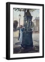 Une fontaine Wallace-André Gill-Framed Giclee Print