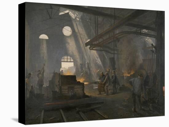 Une forge-Fernand Cormon-Stretched Canvas